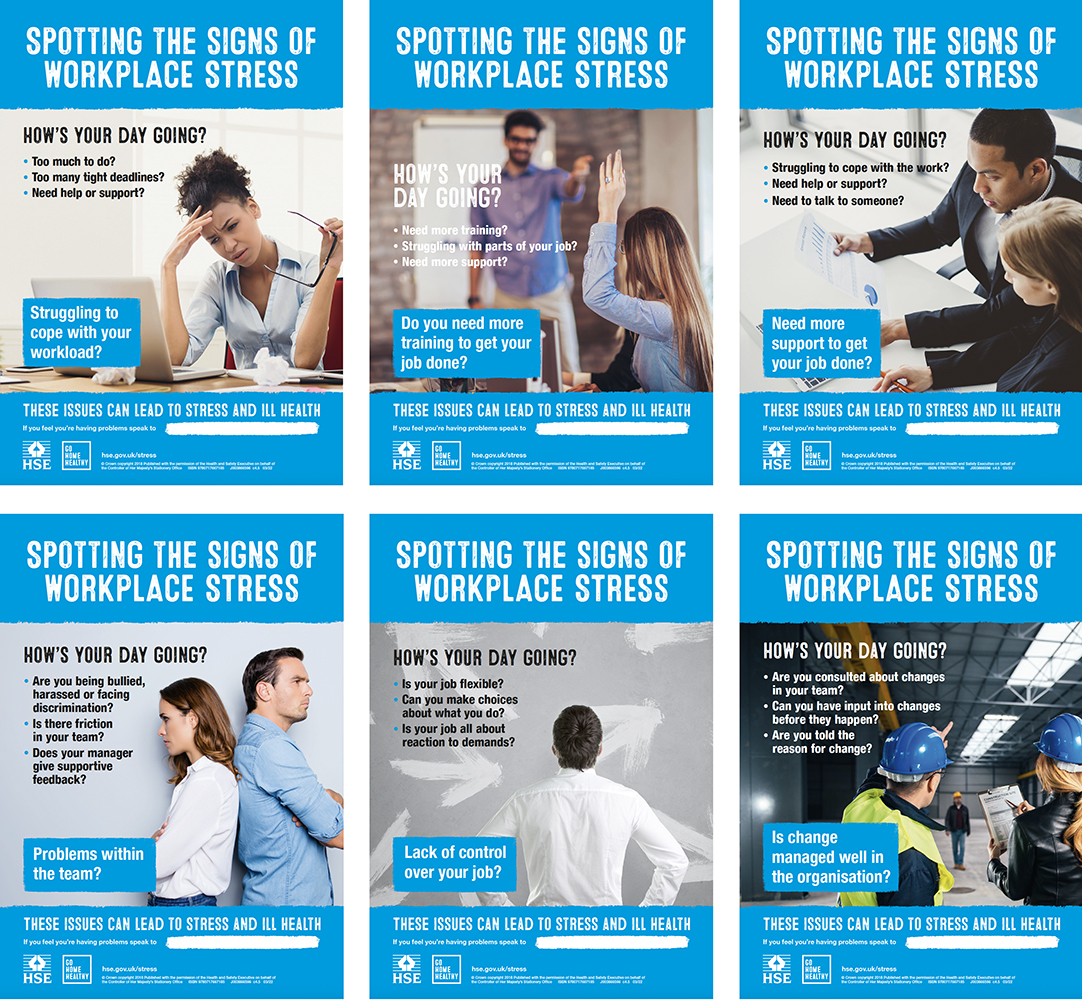 Photographic stress poster pack