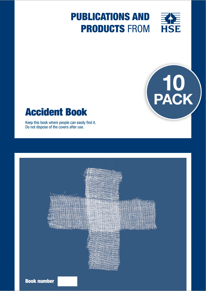 Accident Book 10 Pack