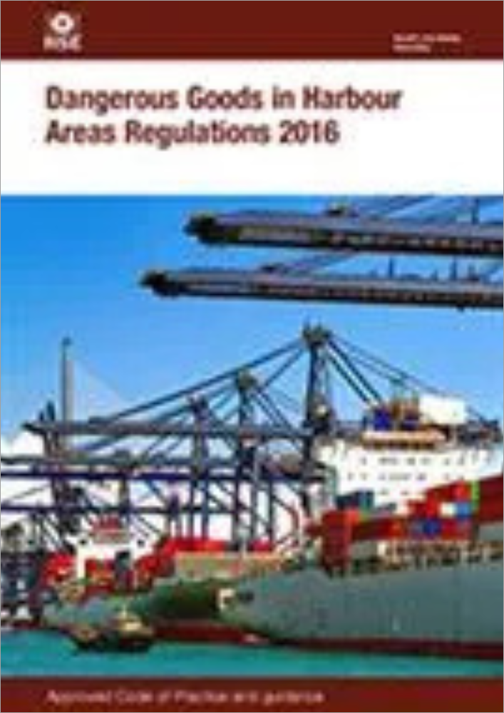 Dangerous goods in harbour areas