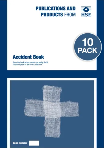 Accident Book 10 Pack