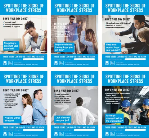 Photographic stress poster pack