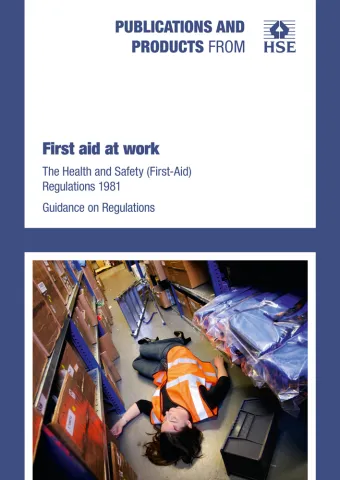 Cover for First Aid at Work
