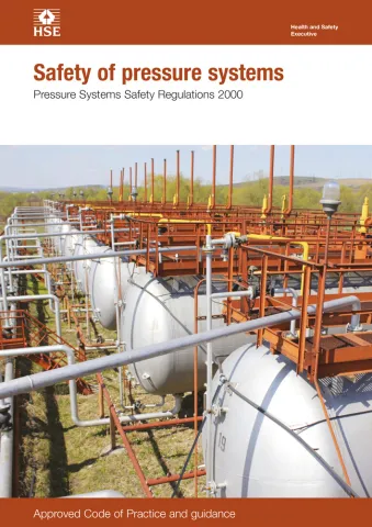 An image of the Safety of pressure systems book.