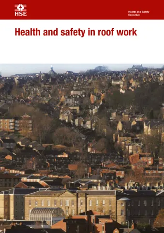 Cover of Health and Safety in Roof Work