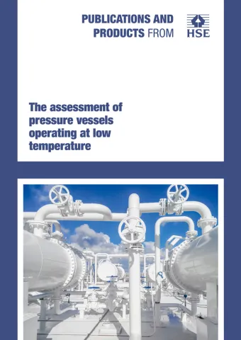 an image of the assessment of pressure vessels operating at low temperature book.