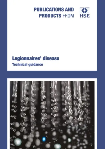 Legionnaires disease front cover