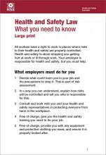 Law leaflet
