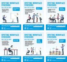 Illustration stress poster pack