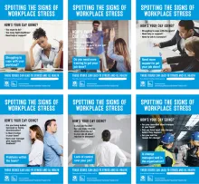 Photographic stress poster pack