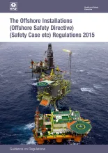An image of The offshore installations  (Offshore safety directive) (Safety Case etc) regulations 2015 book.