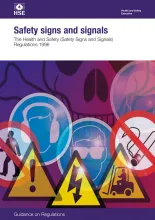 An image of the Safety signs and signals book.