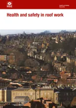 Cover of Health and Safety in Roof Work